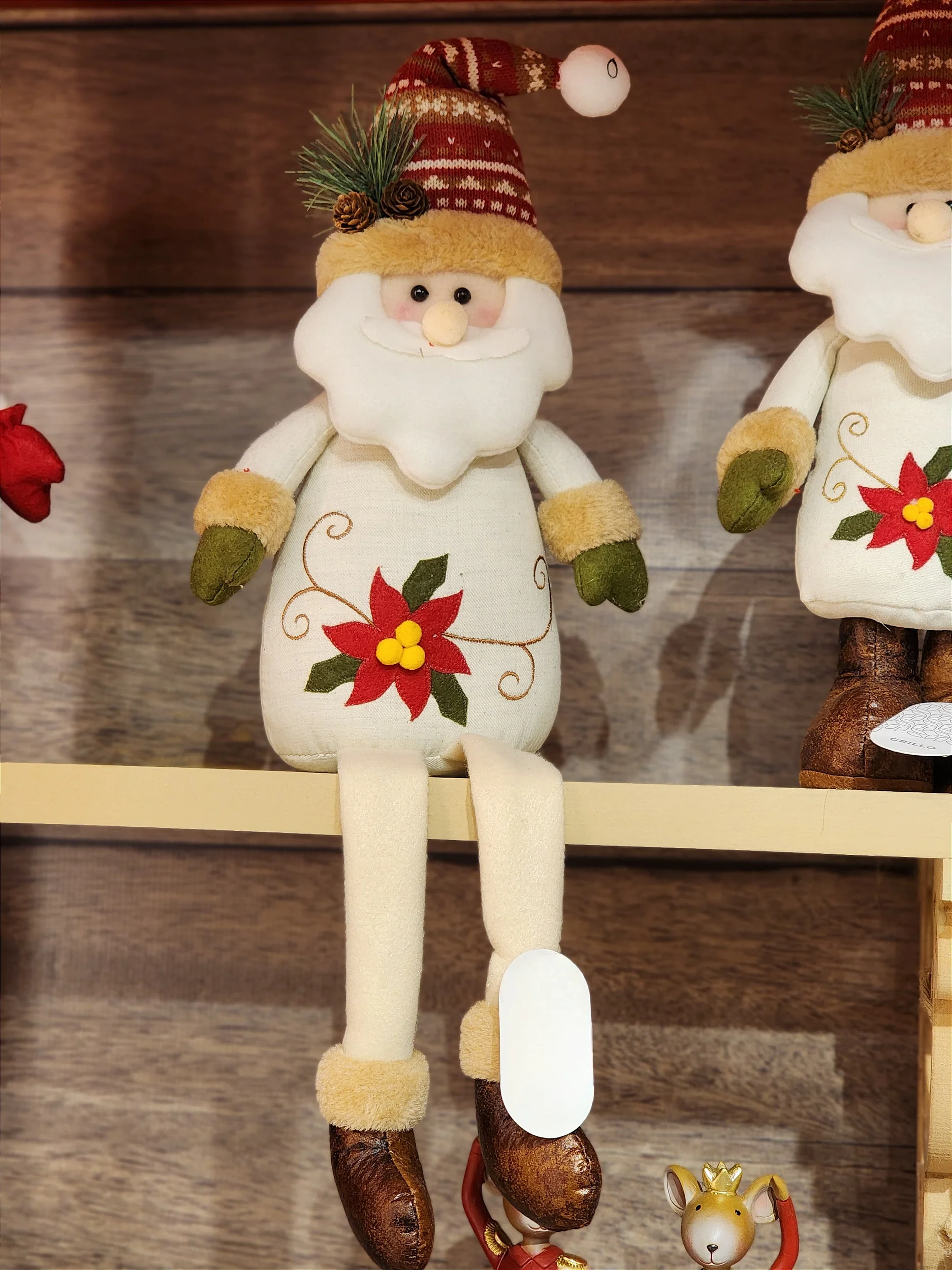 Papai Noel sentado 52cm