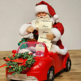 Papai Noel no carro 23,7cm