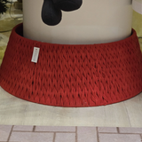 Saia Rígida para Árvore de Natal vermelha 67cm