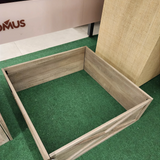 Saia Rígida para Árvore de Natal madeira Rustica 68cm
