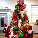 Árvore Natal dos Sonhos Vermelho & Dourado 1,80m