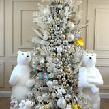 Árvore Polar Majestic Dourada & Perolada 1,80m