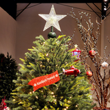 Ponteira Árvore Noel com avião com movimento e luz bivolt