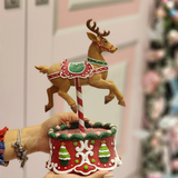 Rena natalina com led 29cm