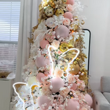 Árvore Encanto Rosa & Dourado Luxo 2,0m