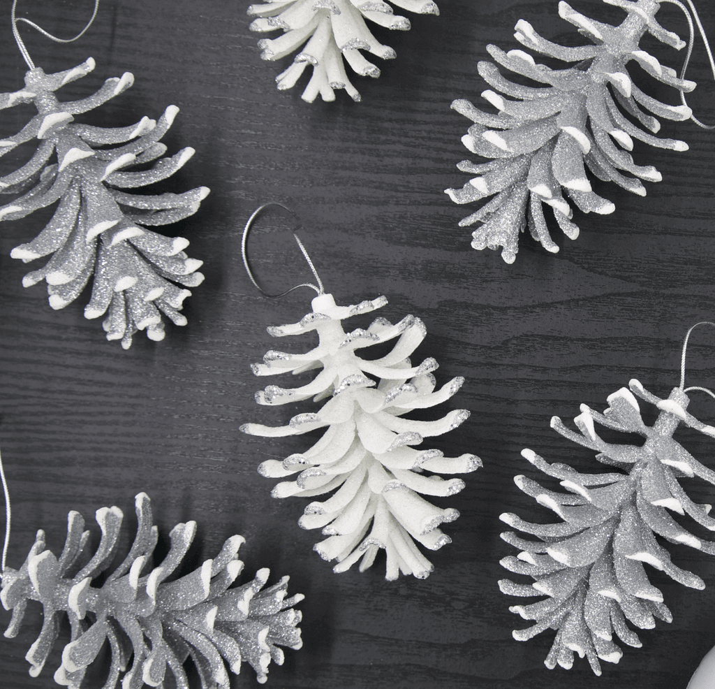 Pinhas banhadas em prata (pacote com 8)