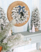 Guirlanda King Flock® de 24" sem iluminação