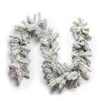 Guirlanda King Flock® de 9' x 12" sem iluminação