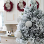 Enfeite de diamante branco (pacote com 4)