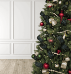 Conjunto de enfeites de vidro com 15 peças de visco (vermelho e verde)