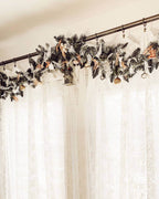 Guirlanda de abeto azul Tribeca de 9' x 12" com luzes LED brancas quentes (acionadas por tomada)