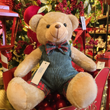 Urso com camisa verde 30cm