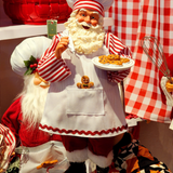 Papai Noel colecionável Confeiteiro 35cm