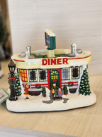 Cenário Vila Natalina Restaurante 26cm