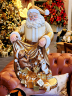 Papai Noel com presentes 32cm