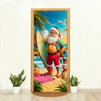 Capa de Porta Natalina Realista – Efeito 3D Sublimado