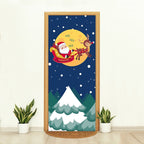 Capa de Porta Natalina Realista – Efeito 3D Sublimado