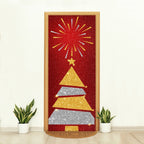 Capa de Porta Natalina Realista – Efeito 3D Sublimado