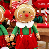 Boneco Menina vermelho e verde 61cm