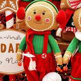 Boneco menino vermelho e verde 61cm