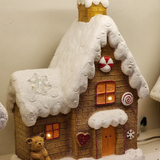 Casa Natalina Gingerbread Led 38cm