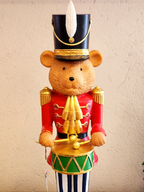Soldado Urso com Tambor 45cm