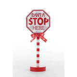 Placa Polo North com Led 30cm