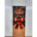 Capa de Porta Natalina Realista – Efeito 3D Sublimado